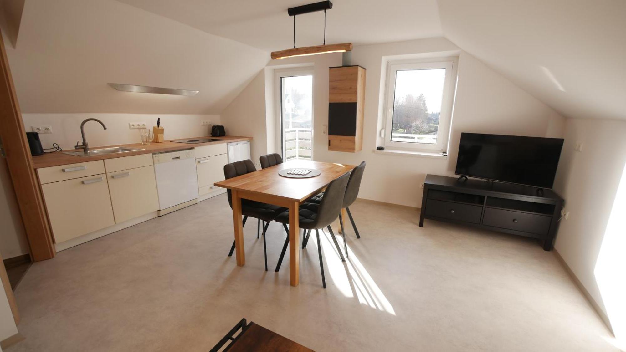 Ferienwohnung Steintal Tieschen Buitenkant foto